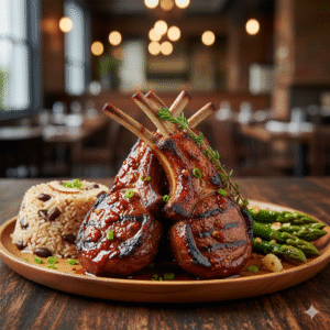 Honey Jerk Lamb Chops