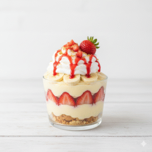Strawberry Banana Pudding